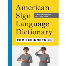 Books american sign language dictionary for beginners a visual guide with 800 asl