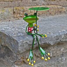Lepanto Metal Frog with Leaf Umbrella