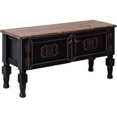 Hanah Home TV Unit Black 60''