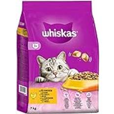 Whiskas Cats - Dry Food Pets Whiskas Adult 1+ Katzentrockenfutter Huhn, 7kg