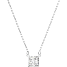 Swarovski Attract Pendant Necklace - Silver/Transparent