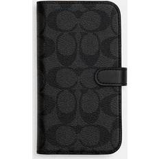 Coach Folio In Signature Canvas Case for iPhone 15 Pro Max