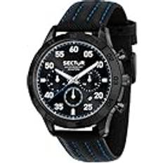 Sector No Limits 270 Multifunction Leather Strap Quartz Watch