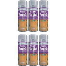 Paint Rapide 6 Clear Yacht Varnish Spray Interior Wood 0.4L