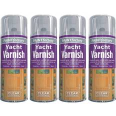 Paint Rapide Clear Yacht Varnish Spray Interior Wood 0.4L