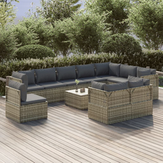 Utemöbler vidaXL 8 Outdoor Lounge Set