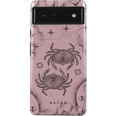 Burga Cancer Google Pixel 6a Case, Tough Pink