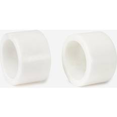 White Napkin Rings SFERRA SFERRA Anelli Napkin Ring