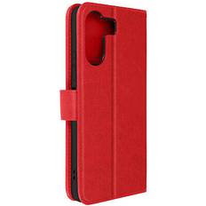 Accessoires de téléphones portables Avizar Etui pour Xiaomi Redmi 13C Portefeuille et Support Vidéo Rouge