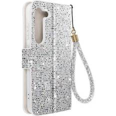 Samsung Galaxy S23 Glitter Disco Wallet Stand