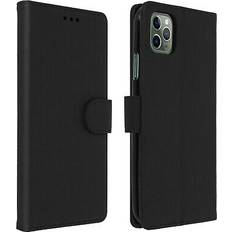 Apple iPhone 11 Pro Max Fundas de cartera Avizar Funda Iphone 11 Pro Max Libro Billetera F. Soporte, Negro