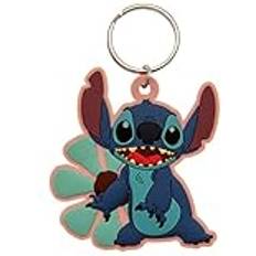 Disney Plånböcker & Nyckelhållare Disney Lilo & Stitch PVC nyckelring, BLÅ, en storlek