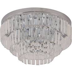 Homcom Crystal Transparent Ceiling Flush Light 40cm