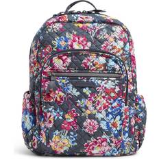 Vera Bradley Damen Iconic Campus, Signature Cotton Rucksack, Pretty Posies