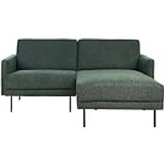 5 Seater - Sofa Beds Sofas Beliani mørkegrøn polstret Sofa 5 personers