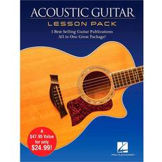 Books Acoustic Guitar Lesson Pack Boxed Set With Four Books & One Dvd