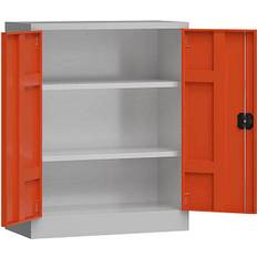 Metallschrank abschließbar Flügeltürenschrank