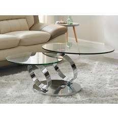 Verre Meubles Vente-unique Table Basse Joline Contemporain Design