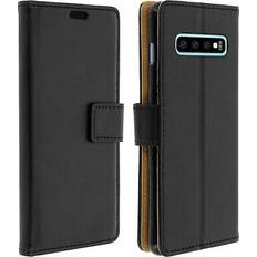 Accesorios para teléfonos móviles Avizar Funda Samsung Galaxy S10 Cartera Función Soporte, Negra