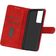 Samsung Galaxy S21 Ultra Étuis portefeuille Avizar Back cover Samsung Galaxy S21 Ultra Full Function Wallet red Red