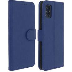 Samsung Galaxy A51 Étuis portefeuille Avizar Etui pour Samsung Galaxy A51 avec Porte-cartes Fonction Support Bleu Nuit