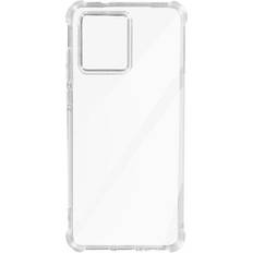 Avizar Coque pour Motorola Moto G84 Silicone Souple Coins Antichoc Transparent