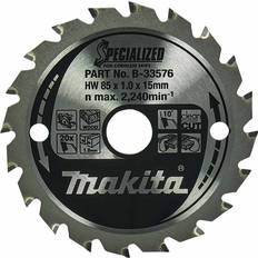 Makita B-33576 Sågklinga för trä 85x15mm 20z HS300D HS301D