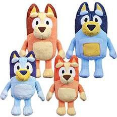 Soft Toys Bluey Bluey Heeler Family Plush Set 4 Plush 7-8" Figures Amazon Exclusive