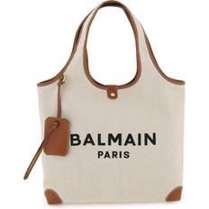 Fabric Tote Bags Balmain B-Army Grocery Bag Women