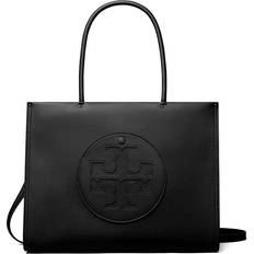 Color sólido Bolsos de compras Tory Burch Small Ella Bio Tote Bag - Black