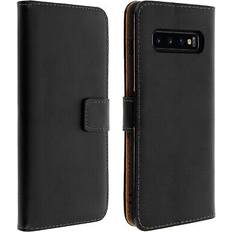 Samsung Galaxy S10+ Fundas de cartera Avizar Funda Libro Cartera Para Samsung Galaxy S10 Plus De Cuero F. Soporte, Negra