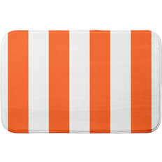 Orange Bathroom Accessories E by Design Bath Mat