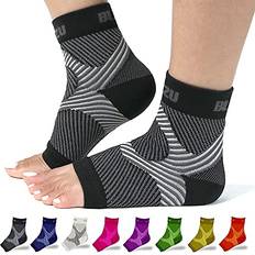 Health Blitzu Ankle Brace Plantar Fasciitis Socks Women Socks for Women Neuropathy Compression Ankle Socks Arch Support Socks Heel Spur Relief Products Leg & Foot Supports Plantar Fasciitis Night Sock Black S-M