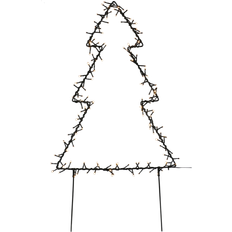 Juletræ w/Lights Black