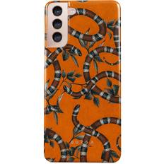 Samsung Galaxy S25+ Mobile Phone Cases Burga Bitter Apricot Snake Samsung Galaxy S21 Plus Case, Snap