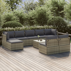 Utemöbler vidaXL 10 Patio Outdoor Lounge Set