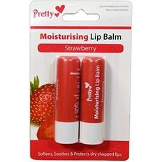 Pretty Strawberry Moisturising Lip Balm Tubes