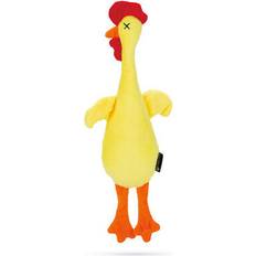 Beeztees Plush Toy Chicken Yellow 40x10x5cm