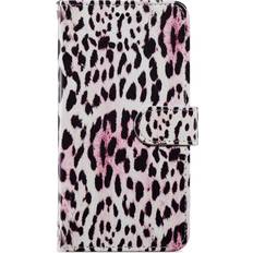 MAULUND Samsung Galaxy A35 5G Læder Cover m. Pung og Strop Leopard