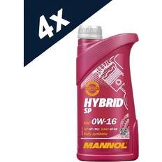 Mannol 4x1L Hybrid 0W-16 Synthetic Engine Oil HONDA Ultra