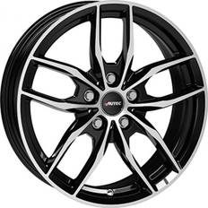 Autec BAVARIS Gloss Black Polished 7x17 5/112 ET47 B66.6