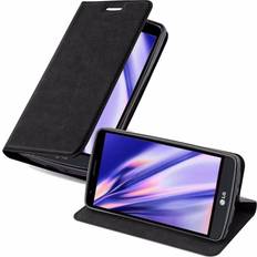 Accesorios para teléfonos móviles Cadorabo Funda Libro para LG G3 STYLUS en NEGRO ANTRACITA Cubierta Proteccion con Cierre Magnetico, Tarjetero y Funcion de Suporte Etui Case Cover Carcasa