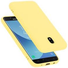 Samsung Galaxy J5 Mobile Phone Cases Cadorabo Case for Samsung Galaxy J5 2017 J5 PRO Cover Protection TPU Silicone Gel Yellow