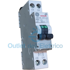 pc epc611 C06 – Leitungsschutzschalter epc611 C06 1 Polo 6 gebogen/ADO C 1 Modul