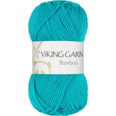 Viking Bamboo Garn Bomullsmix 50 g Aqua 624