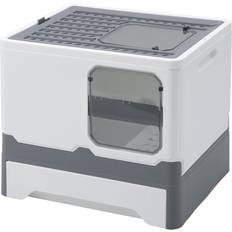 Archie & Oscar Anti Splash Enclosed Cat Litter Box