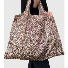 Leopard Print Portable Foldable Shopping Bag - Lightweight
