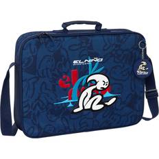 Billig Messenger-tasker School Satchel El Niño Paradise Navy Blue 38 x 28 x 6 cm