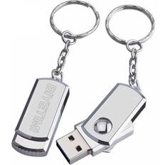 Shein Pen Drive 64GB High Speed USB Flash Drive 128GB USB2.0 for Computer Cell Phone Metal Mini Pen Drive