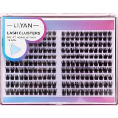 White False Eyelashes Shein Azenlo Lash Clusters 220 Pcs Natural C Curl